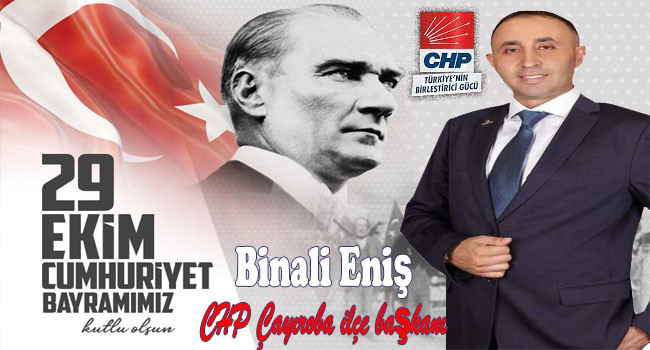 Başkan Eniş, ''Cumhuriyet, geleceğimizin de en büyük güvencesidir.''