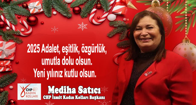 Başkan Mediha Satıcı'dan Yeni Yılınızı Kutlar 