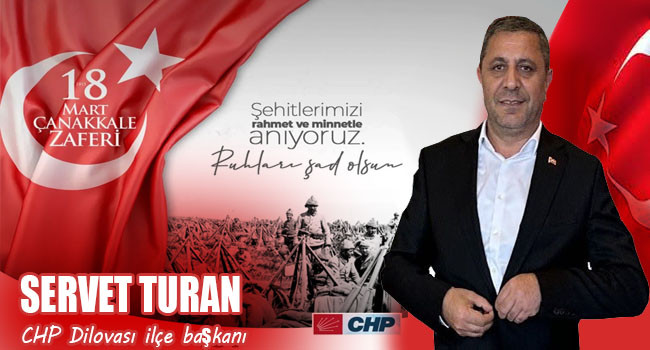 Başkan Servet Turan, 