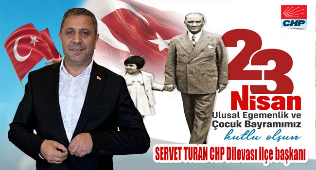 Başkan Turan’dan 23 Nisan Ulusal Egemenlik ve Çocuk Bayramı mesajı