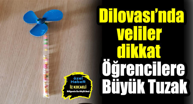 Dilovası'nda veliler dikkat Öğrencilere büyük tuzak