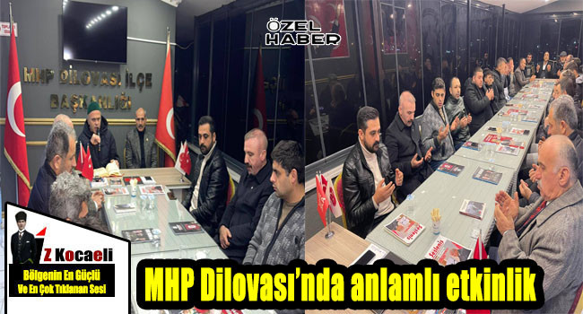 MHP Dilovası Dualarla girdi