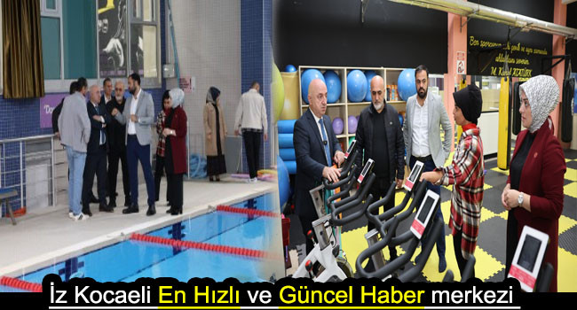 Başkan Bıyık, kadınlar yüzme havuzunu inceledi