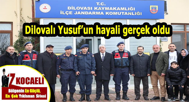 Başkan Ömeroğlu, Dilovalı Yusuf’un hayalini gerçekleştirdi