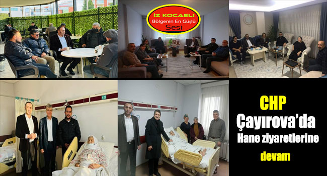 CHP Çayırova her yerde hep sahada