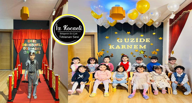 Güzide 7/24 Kreşinde Karne Heyecanı 