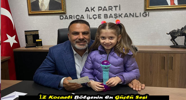 KÜÇÜK KALEMDEN BÜYÜK DUYGULAR:  Darıcalı Zeynep Erva Şen’den Cumhurbaşkanı Erdoğan’a mektup