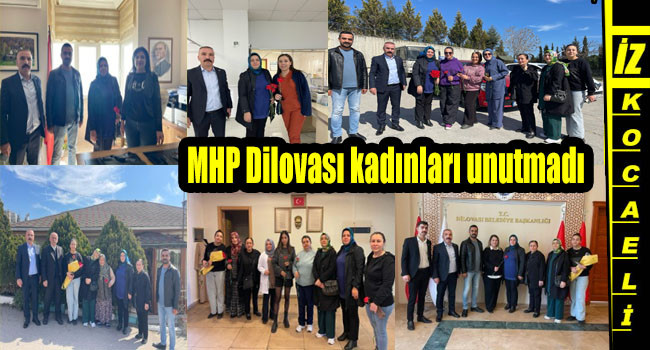 MHP Dilovası kadınları unutmadı